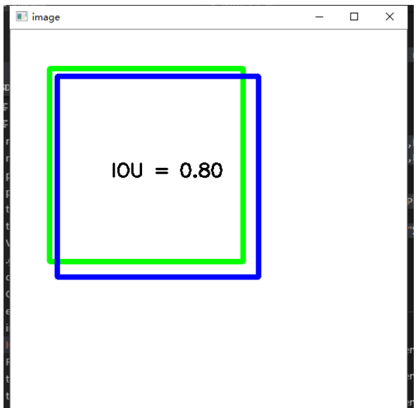 python目标检测IOU的方法