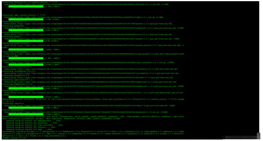 Python3.8搭建Scrapy开发环境的方法