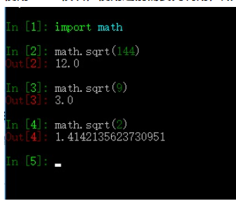 python怎么输入根号