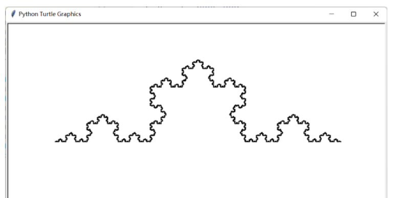 怎么利用Python绘制科赫曲线