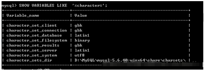 MySQL不能显示中文问题怎么解决