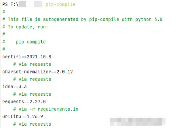 python中的requirements.txt文件怎么使用