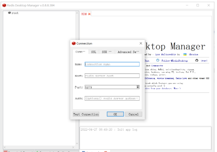 RedisDesktopManager怎么遠(yuǎn)程連接redis