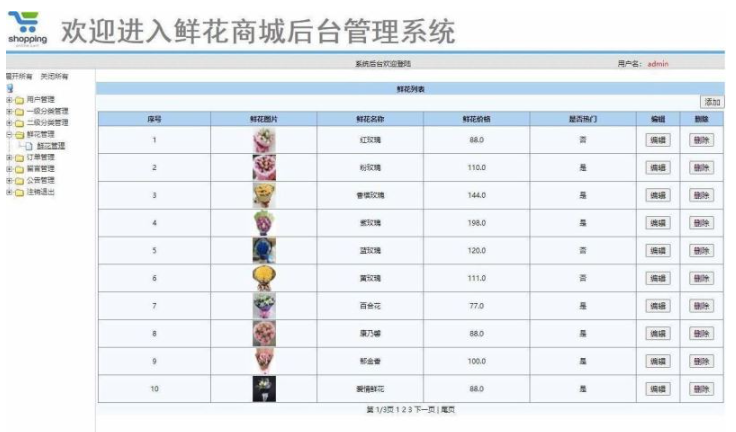 Java如何实现鲜花商城系统