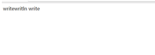 JavaScript的Write和Writeln有哪些區(qū)別