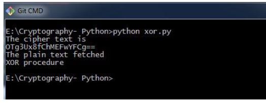 Python密码学XOR算法编码流程及乘法密码实例分析  python 第1张