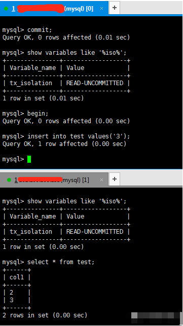 mysql數據庫事物隔離四種級別是什么