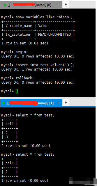 mysql数据库事物隔离四种级别是什么