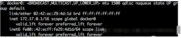 Docker容器怎么查看ip地址