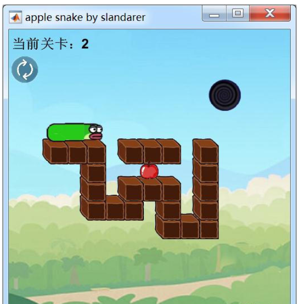 基于Matlab如何实现抖音小游戏苹果蛇  matlab 第1张