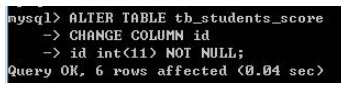 mysql如何将字段修改为not null  mysql 第3张