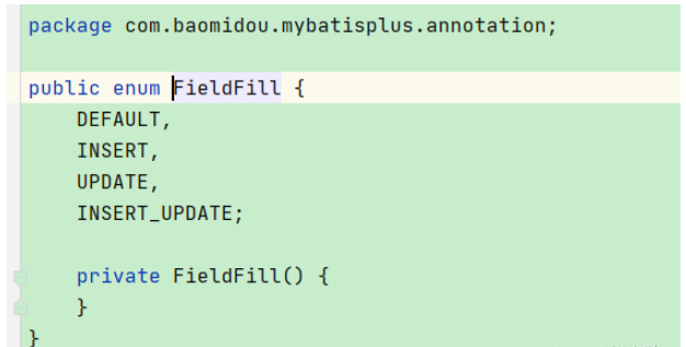 MybatisPlus如何实现公共字段自动赋值