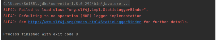 出现SLF4J: Failed to load class “org.slf4j.impl.StaticLoggerBinder“.如何解决