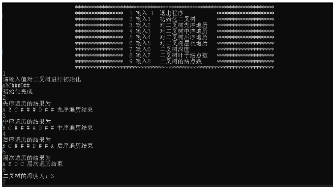 纯C++二叉树相关操作实例代码分析  c++ 第1张