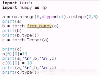 pytorch中函數(shù)tensor.numpy()的數(shù)據(jù)類(lèi)型實(shí)例分析