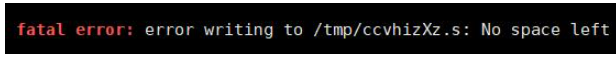 linux中tmp空間不夠怎么解決