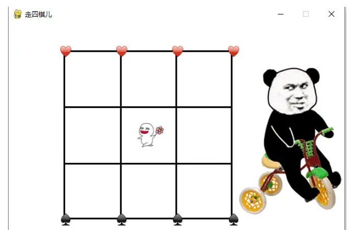 怎么使用Python+Pygame實(shí)現(xiàn)走四棋兒游戲
