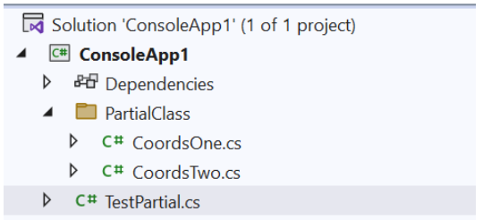C#中的partial关键字怎么使用