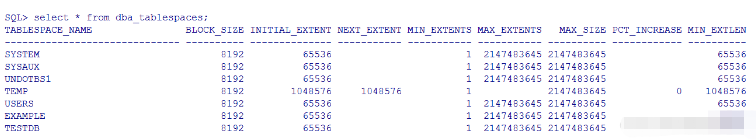 oracle临时表空间如何创建