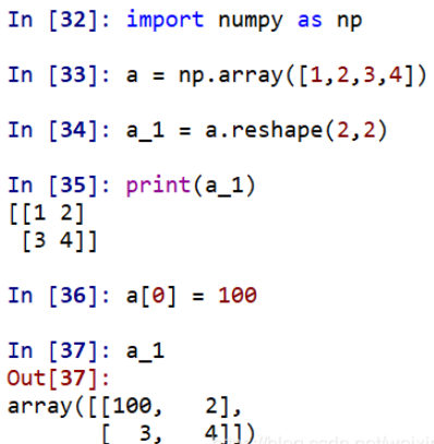 Numpy中shape、reshape函数的区别是什么