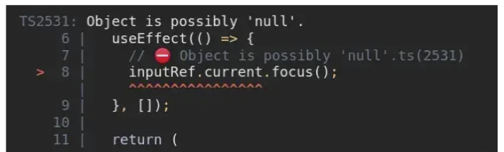 React报错之Object is possibly null的问题如何解决