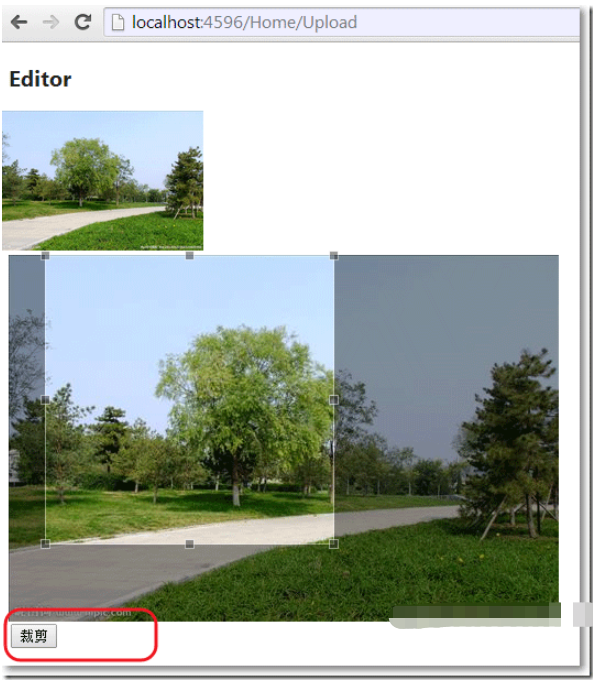 ASP.NET?MVC如何使用JCrop上傳并裁剪圖片