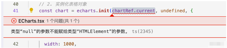 react+typescript中如何使用echarts