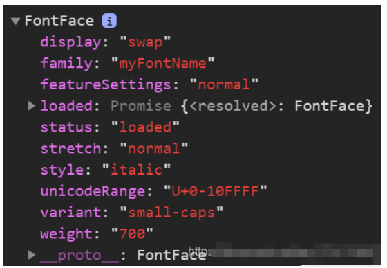 JavaScript中FontFace对象如何使用
