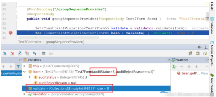 怎么使用SpringBoot @GroupSequenceProvider注解实现bean多属性联合校验