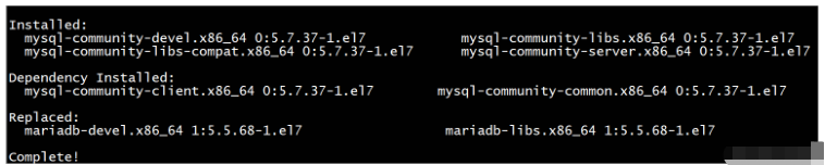 CentOS7中安装MySQL实例分析