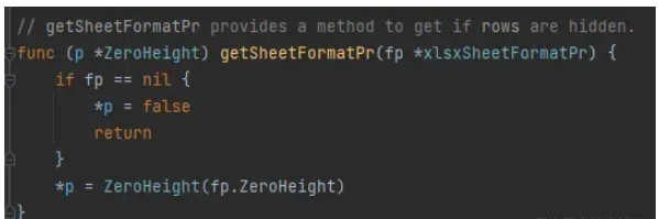 Go?Excelize?API中GetSheetFormatPr如何使用