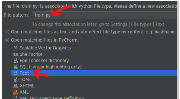 pycharm创建py文件总是为txt格式如何解决  pycharm 第2张