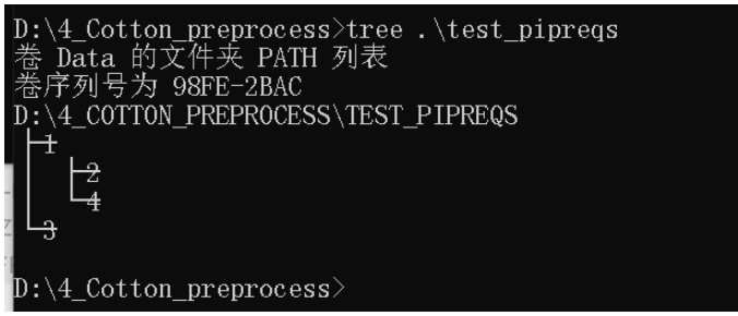 windows CMD生成文件夹树状图tree命令如何使用