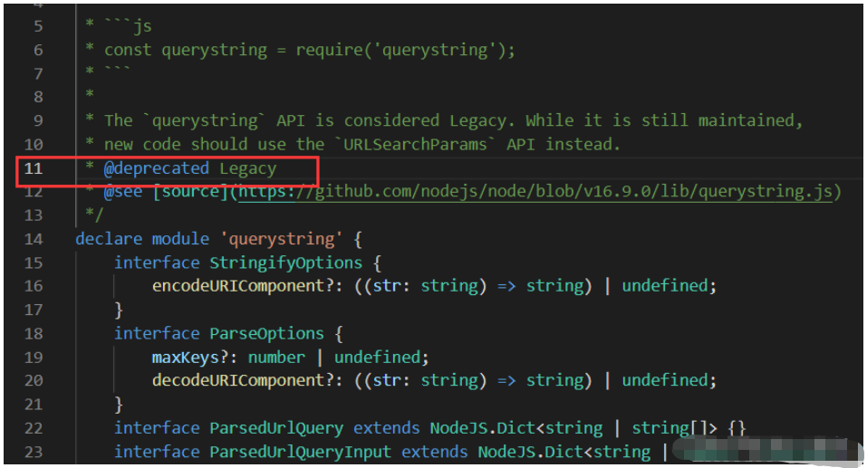 Nodejs怎么提取网址参数解决“querystring”已弃用问题  nodejs 第2张