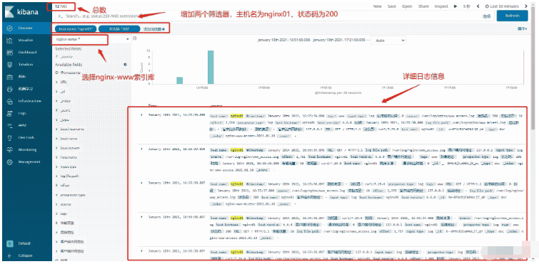 怎么用filebeat收集多个域名网站日志并存储到不同es索引库