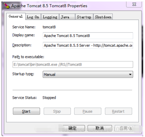 tomcat8中startup可以启动但tomcat8w无法启动怎么解决