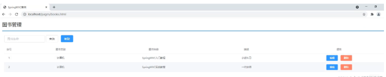 SpringMVC怎么通过RESTful结构实现页面数据交互