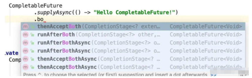 Java多線程工具CompletableFuture怎么使用