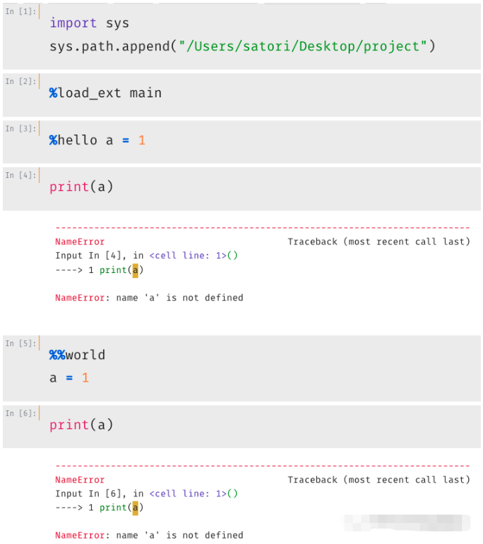 Python怎么实现自定义Jupyter魔法命令