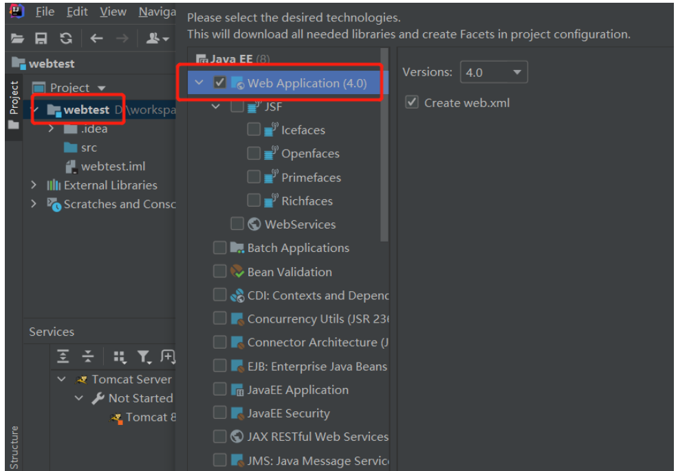 怎么用Intellij IDEA创建web项目  intellij idea 第4张