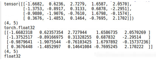 pytorch Tensor的数据类型怎么应用