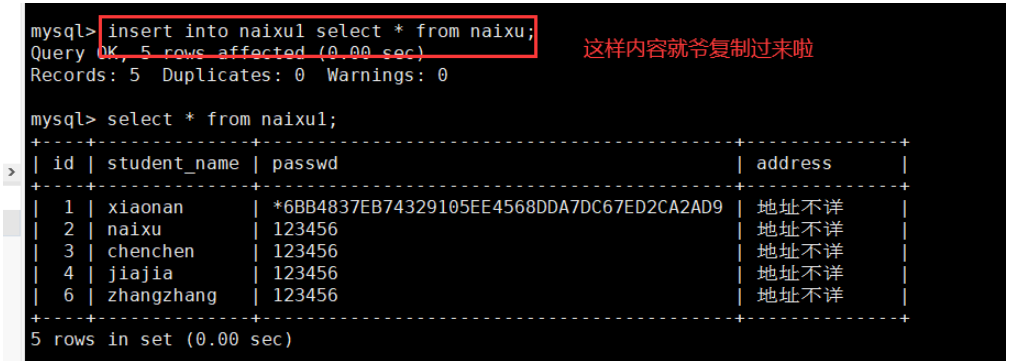 MySQL数据库SQL语句高级操作实例代码分析