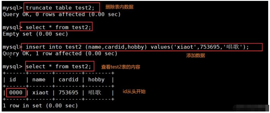 MySQL数据库SQL语句高级操作实例代码分析