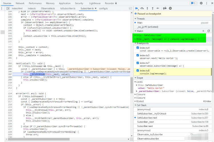 JavaScript中rxjs与Observable操作符怎么使用