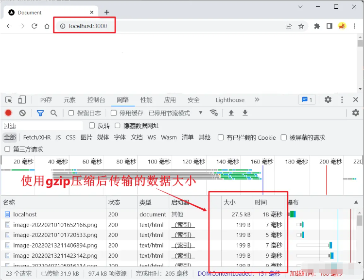 如何使用Node的内置模块zlib进行gzip压缩