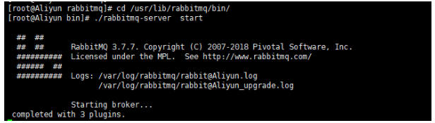 如何启动Rabbitmq