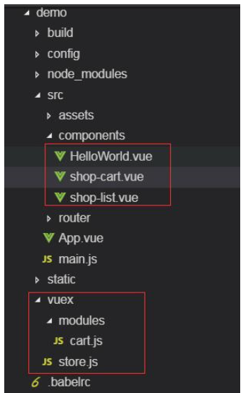 如何用vuex代码实现简单的购物车功能