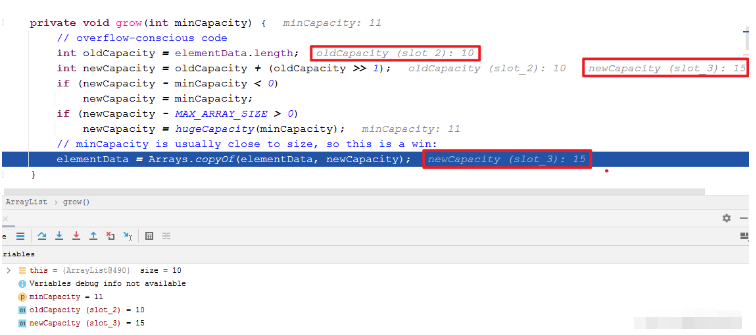 ArrayList的动态扩容机制源码分析