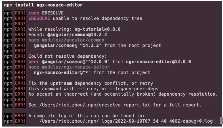 angular如何使用monaco-editor