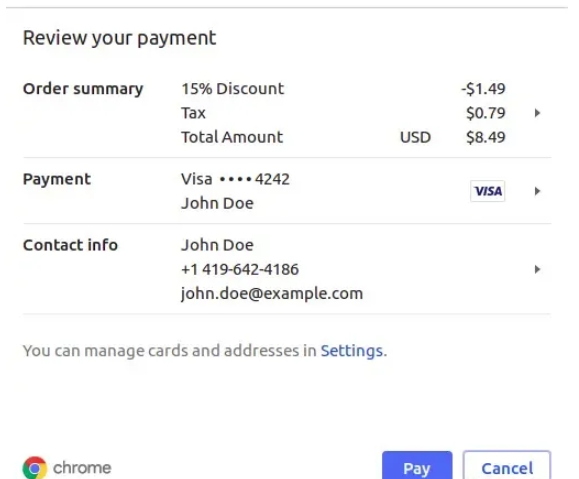 JavaScrip怎么安全使用Payment Request API